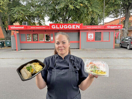 Gävles mest prisvärda lunchalternativ finns på Gluggen. Nylagade värmda, kylda eller frysta matlådor